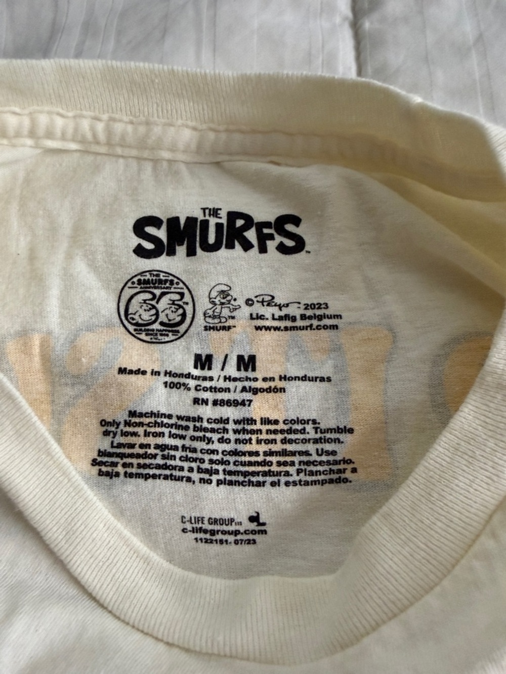 Smurfs Short Sleeve Shirt - Picture 3 of 5
